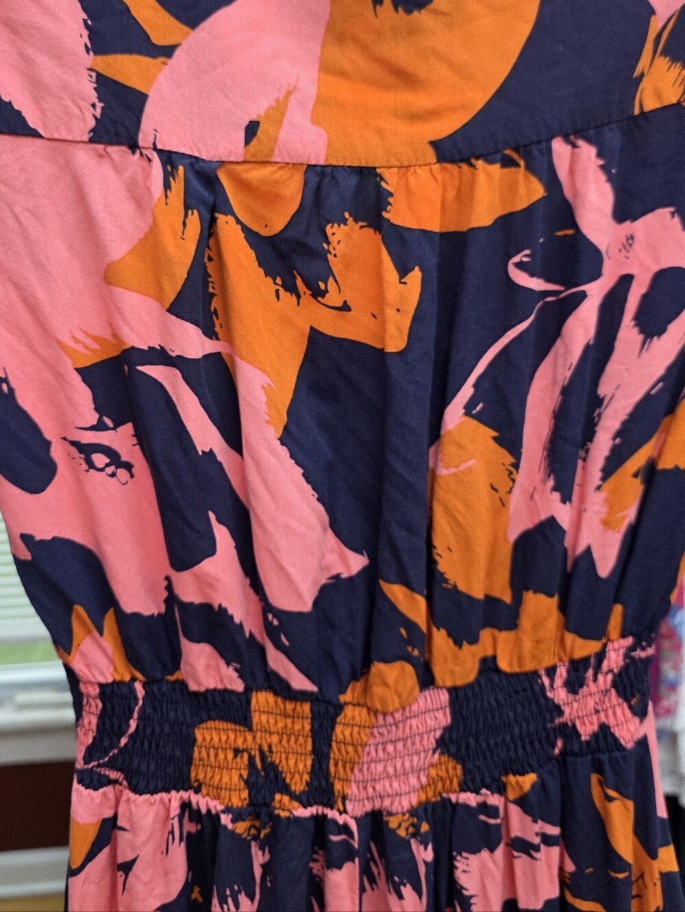 Abel The Label Floral High-Low Maxi Dress Small - Picture 9 of 10